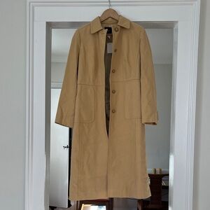 J. Crew Women's Tan Trench Coat